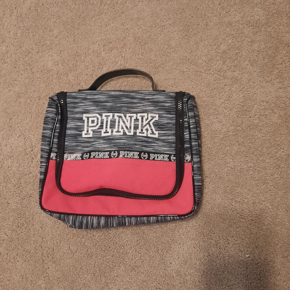 PINK by Victoria's Secret Travel Bag in Pink & Gray